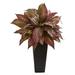 Nearly Natural 27? Musa Artificial Plant in Black Planter