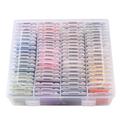 Embroidery thread 1 Box 80 Colors Embroidery Thread Yarn Thread Sewing Thread Sewing Machine Thread for DIY Sewing Use