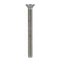 Hillman 825456 6-32 x 1.5 in. Phillips Flat Head Stainless Steel Machine Screw - Stainless Steel