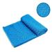 Non Slip Hot Yoga Towel for Yoga Sweat Absorbent Yoga Mat Blue Color