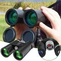 PATLOLAV 12x42 Binoculars for Adults Portable and Waterproof Compact Binoculars with Low Light Night Vision HD Clear High Power Large View Binoculars with Upgraded Phone Adapter for Hunting