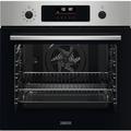 Zanussi Series 60 Built In Compact Oven ZVENM6X3, 43L Capacity, 455x595x567 HxWxD, Oven With Microwave Function, Grill Function, LED Display, Child Lock, Antifingerprint Coating, Stainless Steel