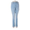 Universal Thread Jeggings - High Rise Skinny Leg Boyfriend: Blue Bottoms - Women's Size 6 - Light Wash