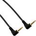 Pearstone Mini TRRS to TRRS Cable (Right Angle, 1.5') TRRSM-18-R