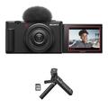 Sony ZV-1F Vlogging Camera with Vlogger Accessory Kit (Black) ZV1F/B
