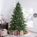 The Holiday Aisle® Traditional Christmas Tree w/ Lights, Prelit w/ Metal Stand | 6.5 ft | Wayfair C2392698D66A46DC94B116A205A30718