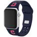 Navy Cleveland Guardians Personalized Silicone Apple Watch Band