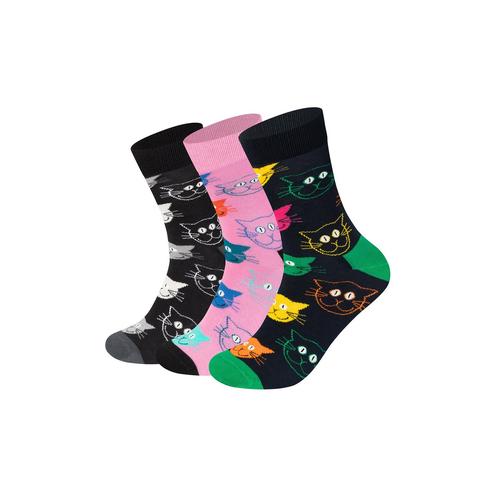 Happy Socks Socken Damen mehrfarbig, 41-46