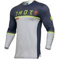 Thor Prime Ace Motocross Jersey, grau-blau, Größe S