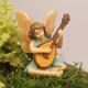 Fairy And Guitar, Miniature Fairy Figure With Guitar, Fairy Garden Accessory, The Fairy Garden UK