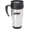 Formula 1 Chrome Engraved Travel Mug