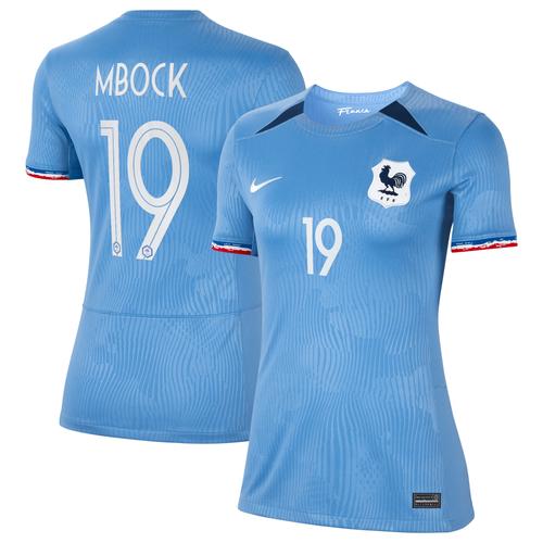 Frankreich Frauen Heimtrikot Stadium 2023-24 - Damen mit Aufdruck Mbock 19