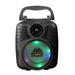 Cordless Outdoor Speaker | Loud Bass Wireless Speakers | Portable Wireless Speaker with Lights Night Light LED Wireless Speaker Auto-Changing Speaker for Shower Home Outdoor