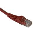 TRIPPLITE Tripp Lite Patch Cable Snagless Molded Cat5e 350MHz RJ45 M-M 7FT Red