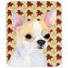 Carolines Treasures Chihuahua Fall Leaves Portrait Mouse Pad