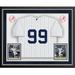 Aaron Judge New York Yankees Autographed Deluxe Framed White Nike Authentic Jersey