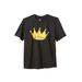 Men's Big & Tall Easy Style Graphic Tee by KingSize in Royalty (Size 5XL)