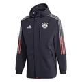 adidas Fcb Travel Jacket Men's Jacket - Grey, XL