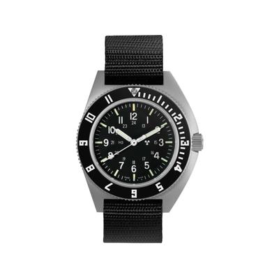 Marathon Steel Navigator Black Nylon Ballistic Strap 11in Black 41mm WW194001SS-0801