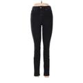 &Denim by H&M Jeans - Mid/Reg Rise: Black Bottoms - Women's Size 4 - Black Wash