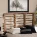 Red Barrel Studio® Size Headboard In Mid-Century Style - Ash Walnut Color in Brown | Full | Wayfair 90423EED68964E408E9127674C3C8345