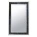 Everly Quinn Midnight Rectangular Accent Wall Mirror Glass | 47.5 H x 32.5 W x 2.5 D in | Wayfair 9EC2B537D3A2483E8A155DD2E914813B