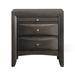 Red Barrel Studio® Inella 2-drawer Nightstand Wood in Gray | 25.5 H x 26.5 W x 17.5 D in | Wayfair 064C1F52C6474FFDAF4C18A10BAC2F0F