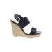 JS by Jessica Simpson Wedges: Black Shoes - Women's Size 9