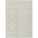 White 60 x 36 x 0.19 in Area Rug - Bungalow Rose Felisa Indoor/Outdoor Area Rug w/ Non-Slip Backing Polyester | 60 H x 36 W x 0.19 D in | Wayfair