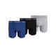 Boxer CALVIN KLEIN UNDERWEAR "BOXER BRIEF 3PK" Gr. XXL (56), blau (mazarine_blue,_black,_lunar_rock) Herren Unterhosen Herrenwäsche