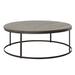 Picket House Furnishings Burg 3PC Occasional Table Set in Tobacco-Coffee Table & Two End Tables