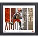 Elijah Moore Cleveland Browns Framed 15" x 17" Player Panel Collage