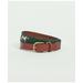 Brooks Brothers Men's Smathers & Branson Needlepoint Belt | Size 32