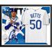 Mookie Betts Los Angeles Dodgers Autographed Framed White Nike Replica Jersey Collage