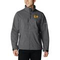 Men's Columbia Heather Gray Chicago Blackhawks Ascender II Full-Zip Jacket