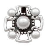 Cross,'Mexican Style 925 Silver Christian Cross Brooch Pendant'