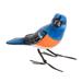 Lazuli Bunting,'Ceramic Figurine of a Lazuli Bunting Bird from Guatemala'