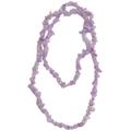 Lilac and Lavender,'Amethyst Beaded Necklace from Brazil'