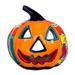 Floral Halloween,'Ceramic Jack-O-Lantern Candle Holder from Mexico'