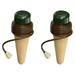 CintBllTer XL Classic Plant Watering Stakes | for Everyday Home or Vacation Use | Indoor or Outdoor Water Spikes for Plants | Automatic Drip Irrigation (2 Pack XL)