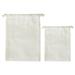 2PCS Drawstring Storage Bags Eco-friendly Household Storage Flour Pouches