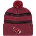 Men's '47 Cardinal Arizona Cardinals Fadeout Cuffed Knit Hat with Pom