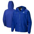 Men's Columbia Blue Tampa Bay Lightning Oroville Creek Lightweight Full-Zip Windbreaker Jacket