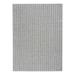 Therese Two Tone Performance Rug - Gray, 5'3" X 7'/Gray - Grandin Road