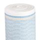 Tischdecke 'Like Linen - Azur' 70 g/m2 1,20 x 25 m Weiß/Blau Spitze