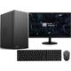 Veno Scorp Gaming PC Bundle 22” Set : Intel Core i5-16GB RAM, GT 1030 2GB Graphics Card, 1TB HDD, Windows 10, Wi-Fi, V100 Computer Bundle (Renewed)