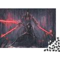 Jigsaw Puzzles for Adults 1000 Pieces Star Wars Jigsaw Puzzles for Adults - Gifts Jigsaw Puzzle - Challenging Game Premium Wooden Mandalorian Christmas 1000pcs (75x50cm)