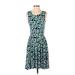 Cynthia Rowley TJX Casual Dress: Blue Dresses - Women's Size Small