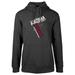 Men's Levelwear Black Arizona Coyotes Podium Fleece Pullover Hoodie