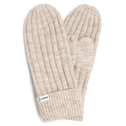 Msch Copenhagen Handschuhe mit Alpaka-Anteil Damen beige, ONE SIZE
